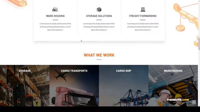 Logtik Logistics Cargo and Transportation WordPress Theme global logistics truck Sakaguchi смотреть онлайн