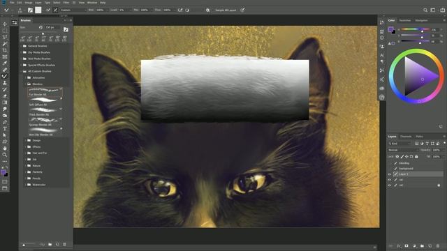 Custom Photoshop BLENDER Brushes for Digital Art смотреть онлайн