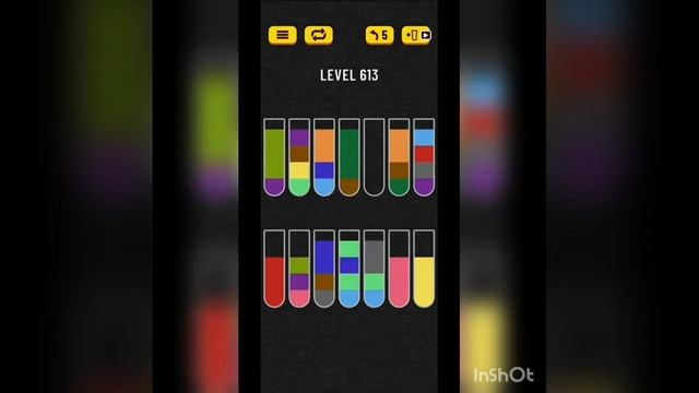 Water sort puzzle level 613 смотреть онлайн