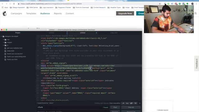How to Integrate MailChimp with HTML Contact Form смотреть онлайн