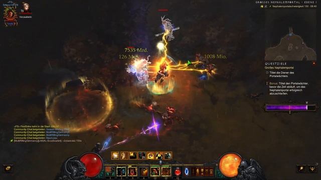 Diablo 3 Season 28 Frenzy Barbar Horde of the 90 Savages Grift 150 EU 11 смотреть онлайн