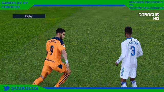 Real Madrid vs Valencia | Estadio Santiago Bernabéu | 2021-22 La Liga | PES 2021 смотреть онлайн