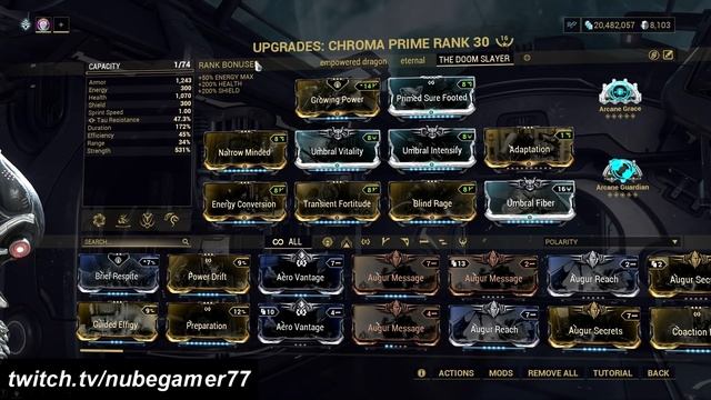 MY OVERPOWERED DRAGON IS BACK + TIPS ON HOW TO MIN/MAX CHROMA | WARFRAME [2022] смотреть онлайн