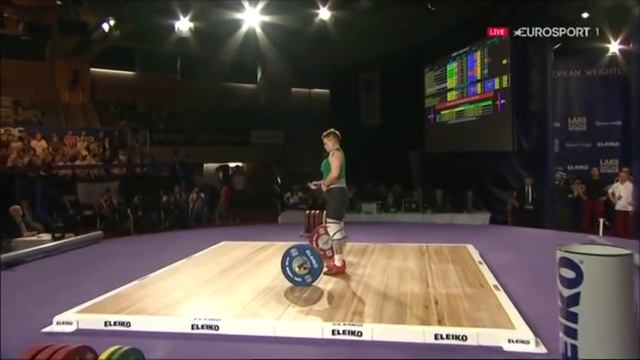 2016 European Weightlifting Championships, Women +75 Kg \ Тяжелая Атлетика. Чемпионат Европы