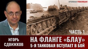 Игорь Сдвижков. На фланге "Блау". 5-я танковая армия вступает в бой. Часть 1