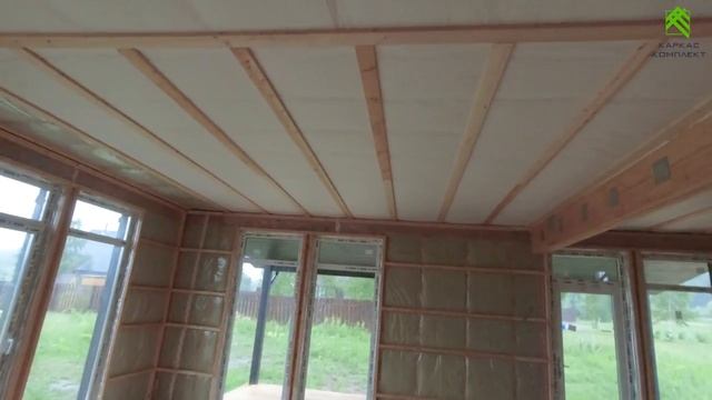 готовность теплого контура | обзор домокомплекта prefab с завода смотреть онлайн