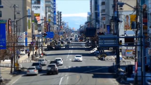 Time Lapse【TRAFFIC】Panasonic TZ30 Diorama 【タイムラプス】ジオラマ смотреть онлайн