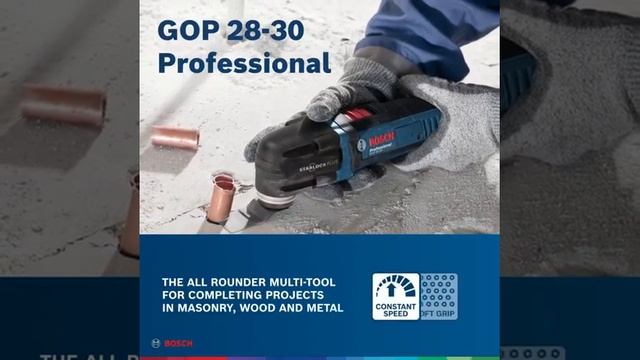 Bosch Professional Power Tools & Accessories Middle East -GOP 30-28 Professional Multi-Cutter смотреть онлайн