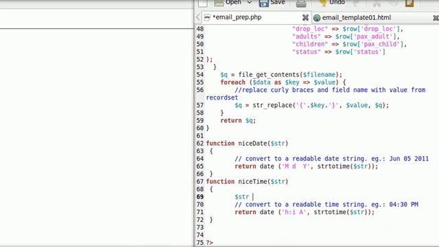 Email template with PHP смотреть онлайн