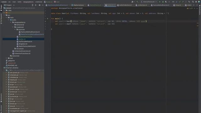 Abstract Factory Part 2) and Builder Design Pattern in Kotlin смотреть онлайн