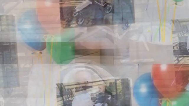 День рождения фотоколлаж 0-1год, слайд-шоу из фотографий смотреть онлайн