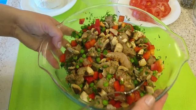 Как приготовить запеканку с курицей и овощами смотреть онлайн