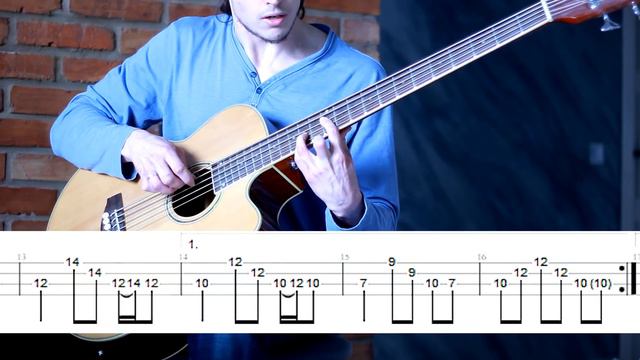 3 ways to play TO LIVE IS TO DIE interlude on bass w/ tabs смотреть онлайн