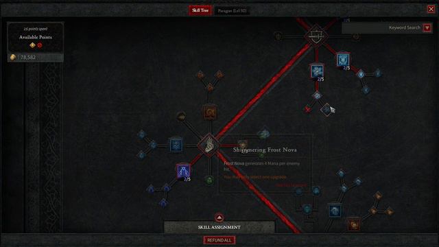 Diablo 4, Open Beta, 9:24am: Sorcerer, lvl 25. Character check. смотреть онлайн