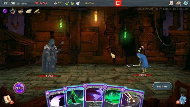 Let's Play Slay The Spire [Modded] - PC Gameplay Part 131 - Dark Matter Don't Matter To The Snecko смотреть онлайн