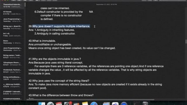 Automation Testing - Core Java Interview Questions and Answers
