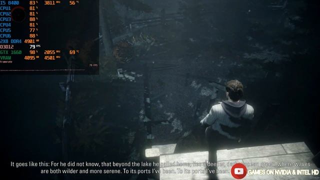 Alan Wake Remastered on GTX 1660 смотреть онлайн