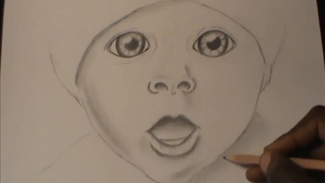 HOW TO DRAW A BABY FACE (for beginners) смотреть онлайн