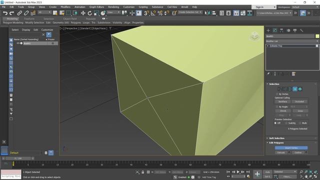 3Ds Max How To Add Vertex Tutorial смотреть онлайн