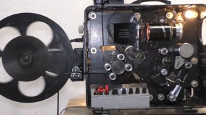 Киноустановка «КН-11» 1957 года в работе (переделка)
