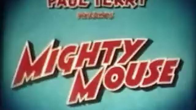 Theme Song to Mighty Mouse смотреть онлайн