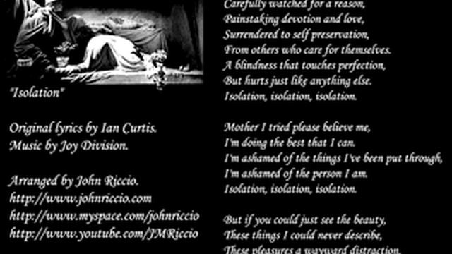 John Riccio "Isolation" Joy Division cover acoustic Gibson MK-35 смотреть онлайн