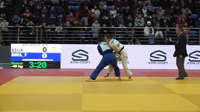 Дзюдо. Чемпионат Кыргызстана-2023. 48 кг 3-е место Милена Борбулотова-Сабира Кожомбердиева смотреть онлайн