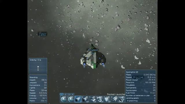Space Engineers - Arrowhead Assault Vehicle(my version) смотреть онлайн