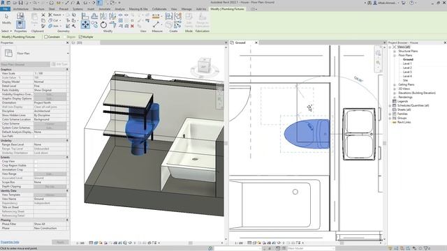 SNAP MID BETWEEN TWO POINTS IN REVIT смотреть онлайн
