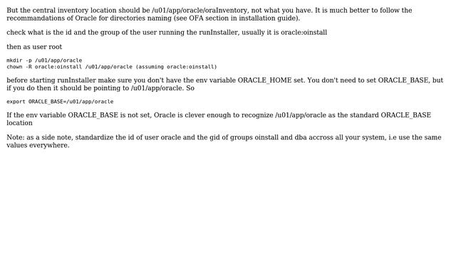 Unable to create Central Inventory (4 Solutions!!) смотреть онлайн