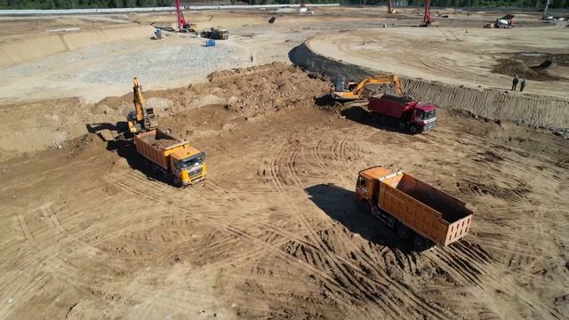 Разработка котлована СКИФ. Финиш смотреть онлайн