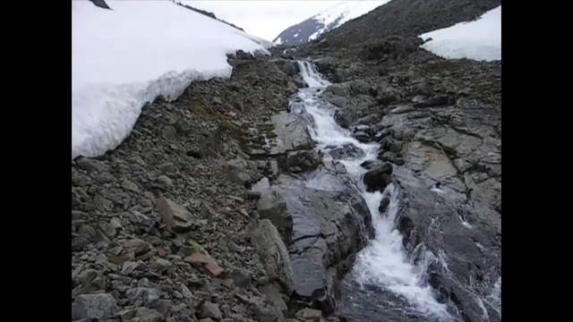 Подъём на пер. № 11 со стороны р. Вангыр. Водопады. смотреть онлайн