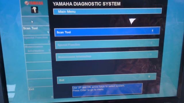 Диагностика лодочного мотора Yamaha ноутбуком часть 2 смотреть онлайн