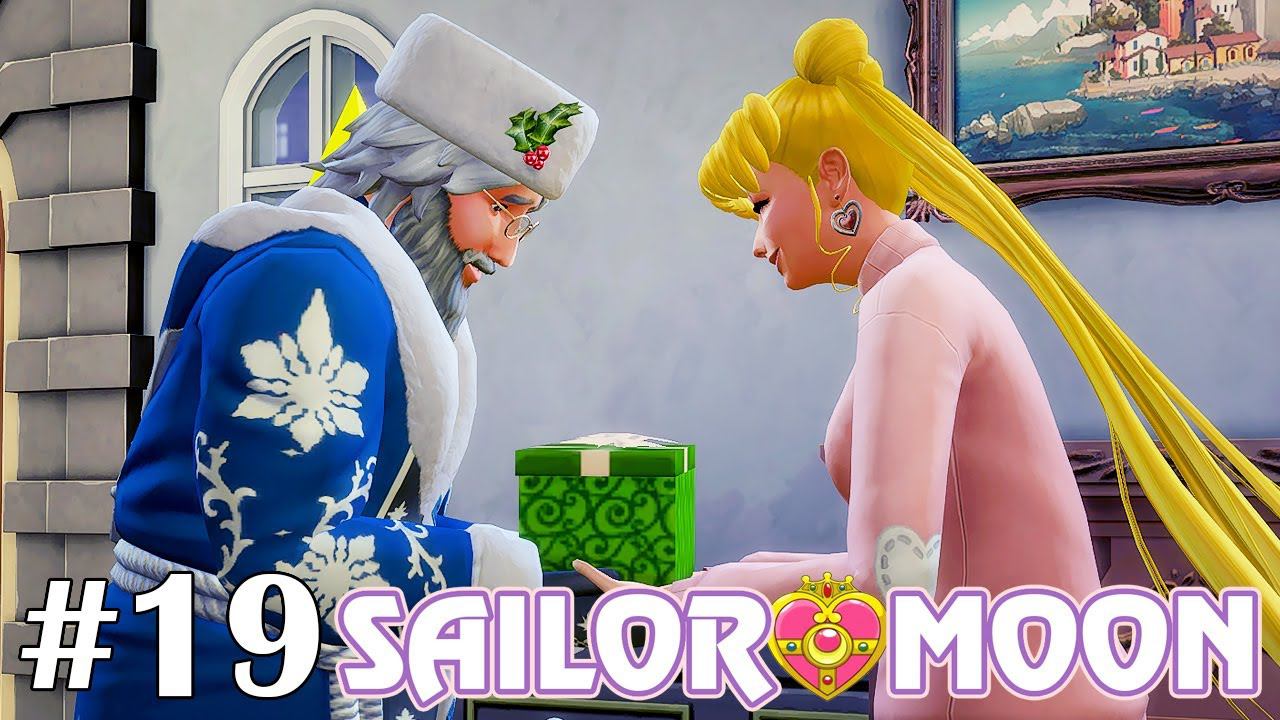 Ложь и грусть в подарок - The Sims 4 - Sailor Moon #19 смотреть онлайн