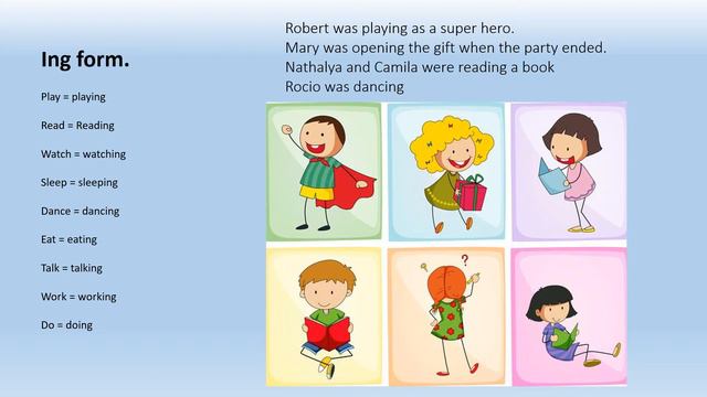 English Level 1 Kids, Past Continuous смотреть онлайн