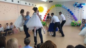 Танец пап и дочек на выпускном в детском саду N73 Уфа