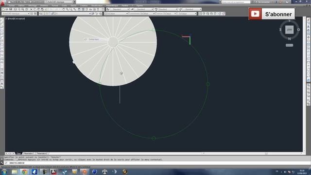 Autocad 3D Modelisation d'un escalier helicoidal / colimaçon Partie 1 смотреть онлайн