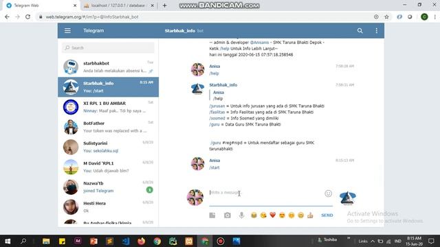 Membuat Bot Telegram Menggunakan Msql, PHP dan Py смотреть онлайн