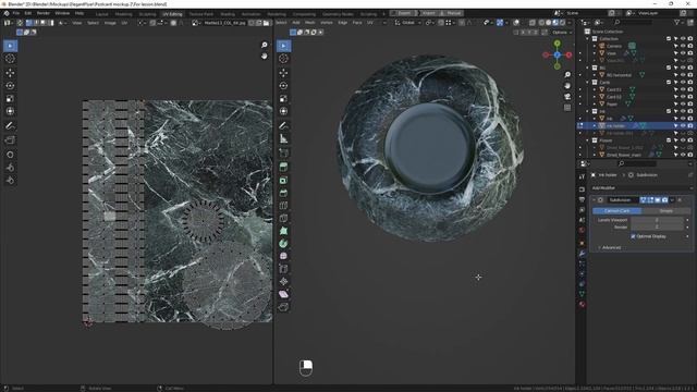 Развертка в Blender 3 | Часть 3. Как выровнять UV shell | Функция Pin смотреть онлайн