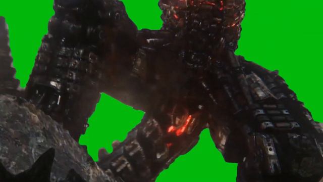Green Screen Godzilla Vs Kong Mechagodzilla (1080P HD) смотреть онлайн