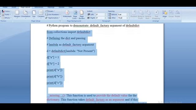 # Intermediate python tutorial |defaultdict in Python |Collections|Coding tricks by swetha смотреть онлайн