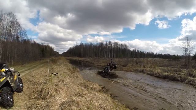 Бобриная, на квадроциклах stels guepard 800, brp xmr 800, cf500, brp 500, suzuki kingquad 750 смотреть онлайн