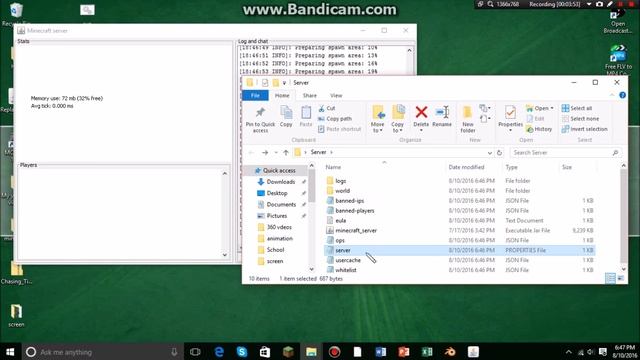 How To Make A Minecraft Server (1.10.2) смотреть онлайн