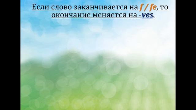 Lesson 12. Plural form / Множественное число смотреть онлайн