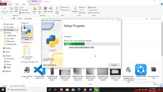 How to download python for windows operating system | Tech Via Manish | смотреть онлайн