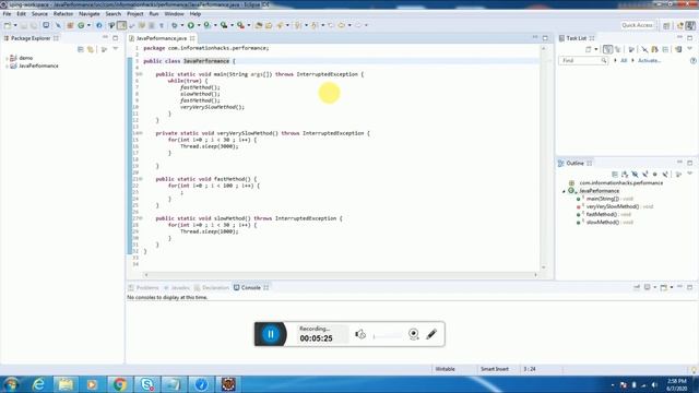 Java Code Performance analysis || java code profiling || Information Hacks смотреть онлайн