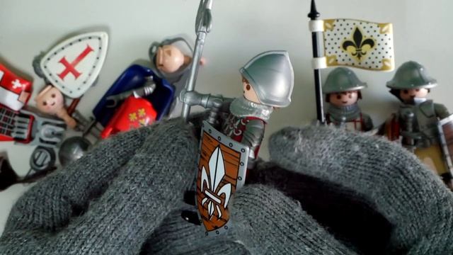 Playmobil Figures - Joan of Arc, Jeanne d'Arc (chevaliers françaises) смотреть онлайн