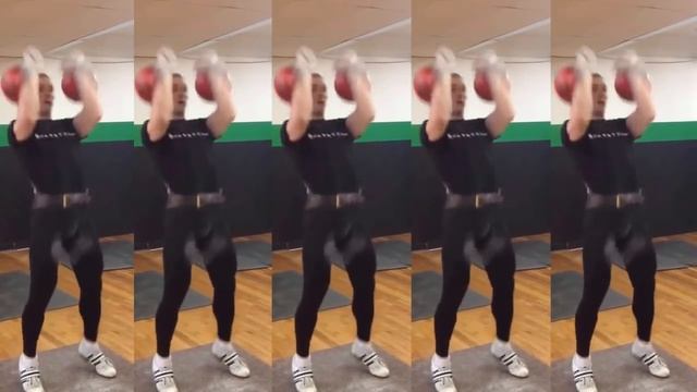 Denis Vasilyev - kettlebell long cycle tchnique / Детализация техники толчка по длинному циклу смотреть онлайн