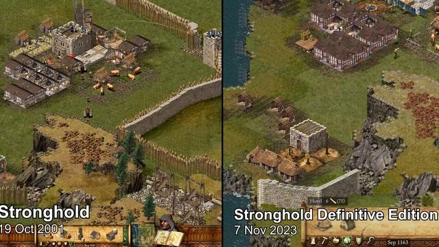 Stronghold HD Vs Stronghold Definitive Edition