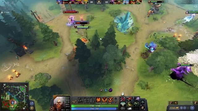 HOW TO RIGHT CLICK AND WIN GAME WITH SHADOW FIEND ( DOTA 2 BROKEN GAME ) смотреть онлайн